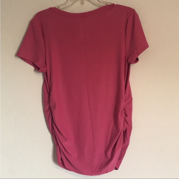 Lot of 2 Time And Tru Maternity Valentines Day Graphic T-shirts  Size M (8-10) - Picture 7 of 12